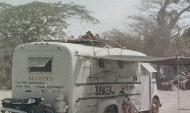 The Blaker camper in Mexico