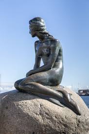 The Little Mermaid sculpture, Copenhagen, Denmark