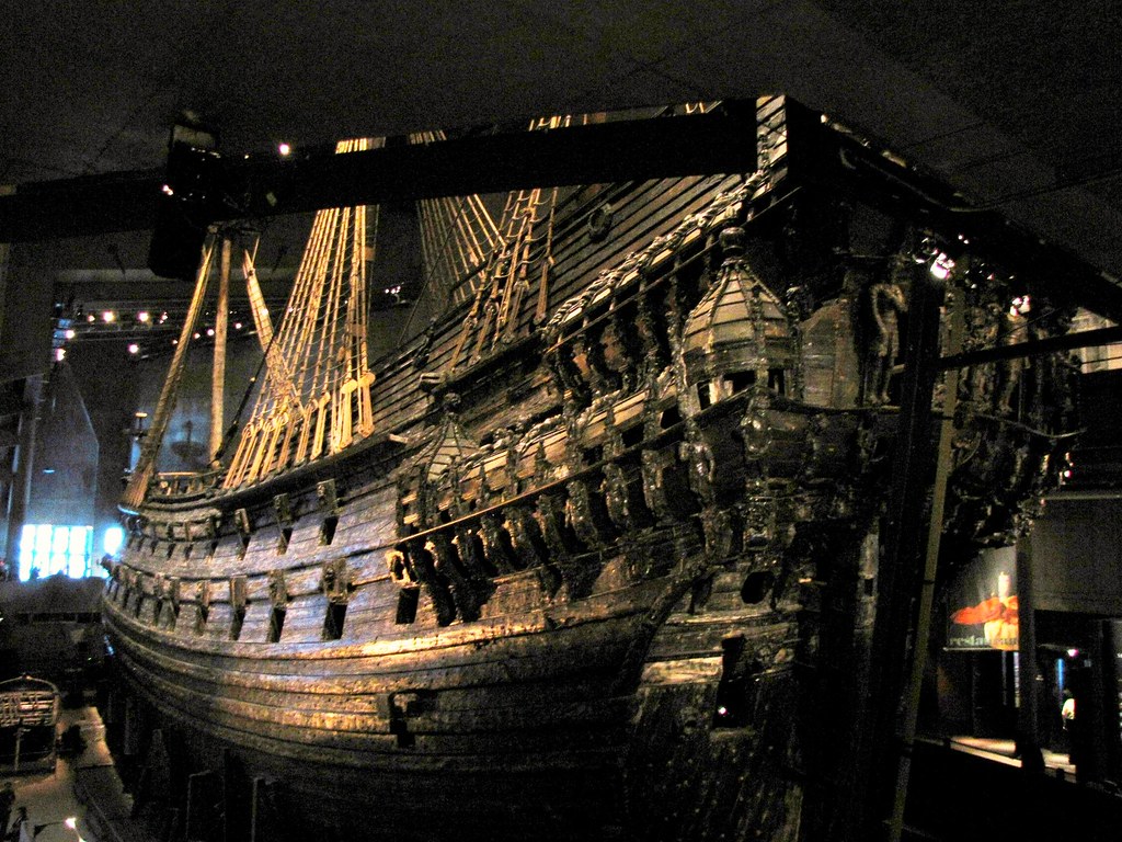 The Vasa Warship, Stockholm, Sweden